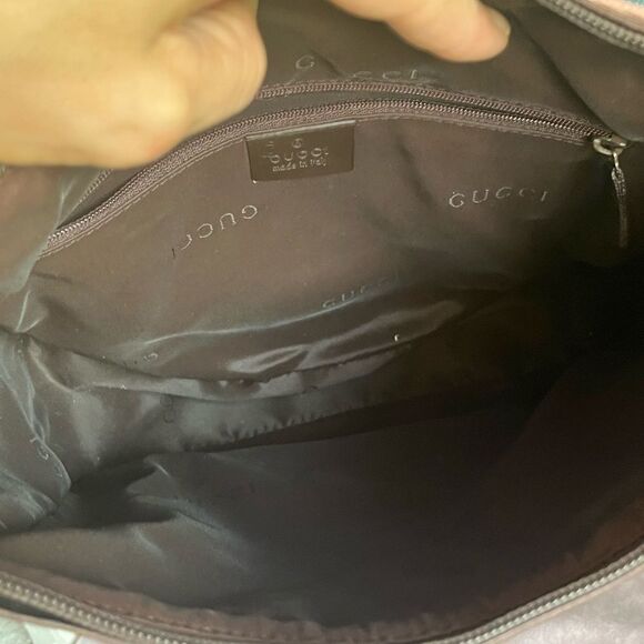 Gucci Pink Canvas Top Handle Hobo s122 - Picture 11 of 14